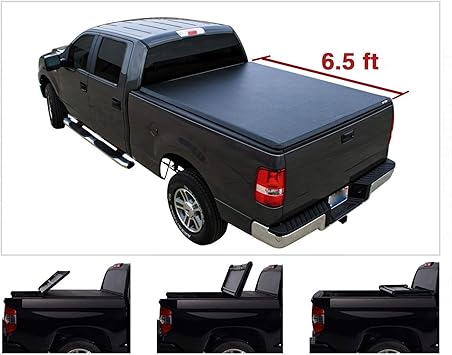 Auto Parts And Vehicles Truck Bed Accessories Styleside Bed Soft Roll Up Tonneau Cover For 1997 2003 Ford F150 6 5 Feet 78