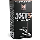 METISNutrition JXT5 Joint Health - 5-in-1 Men's Health Supplement to Libido, Prostate, and Vision - Test Boost, Joint Support, and Improve Energy (90 Capsules)