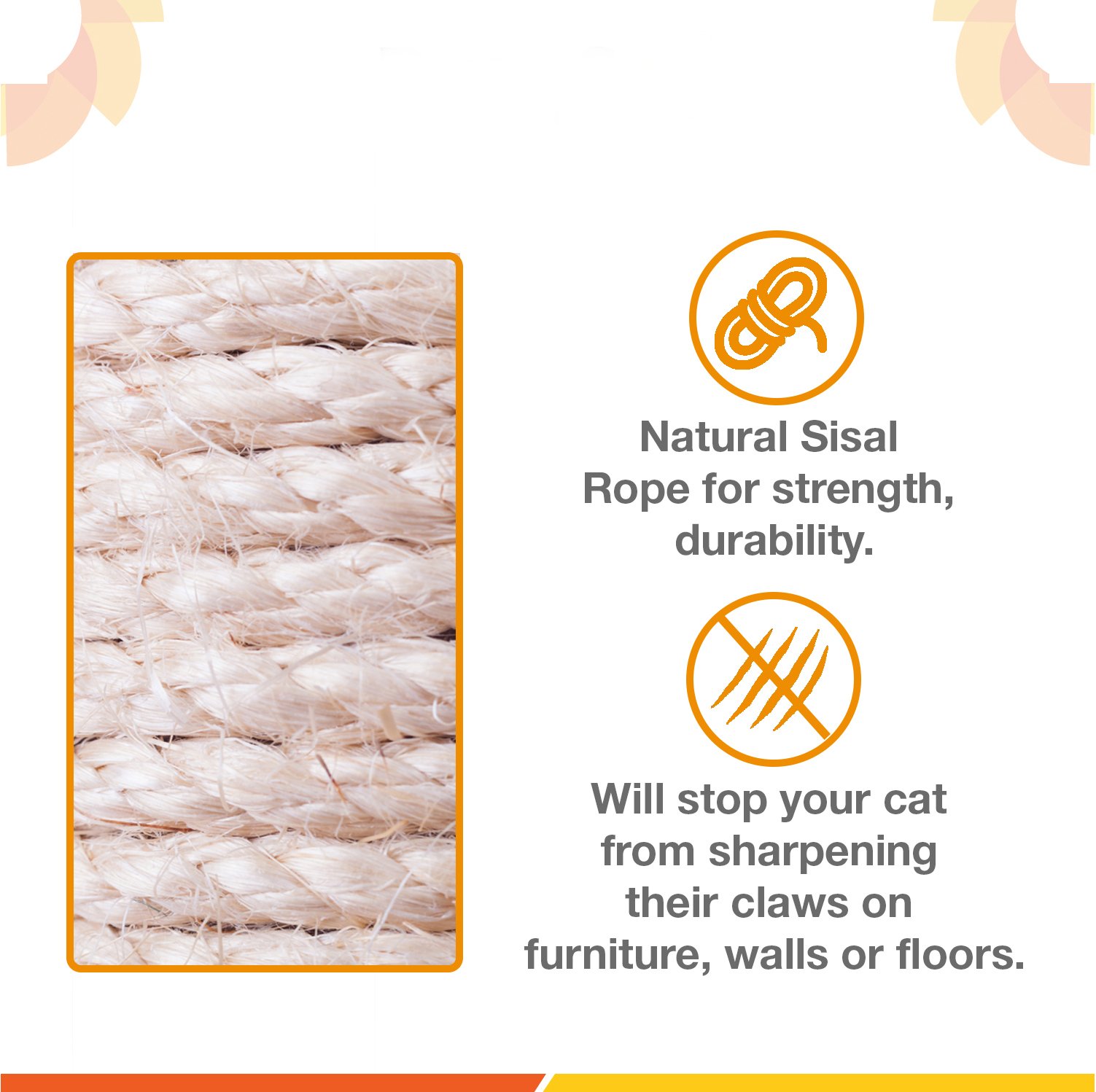 Runesol Cat Scratch Post Tree Floor To Ceiling 240cm 288cm Please