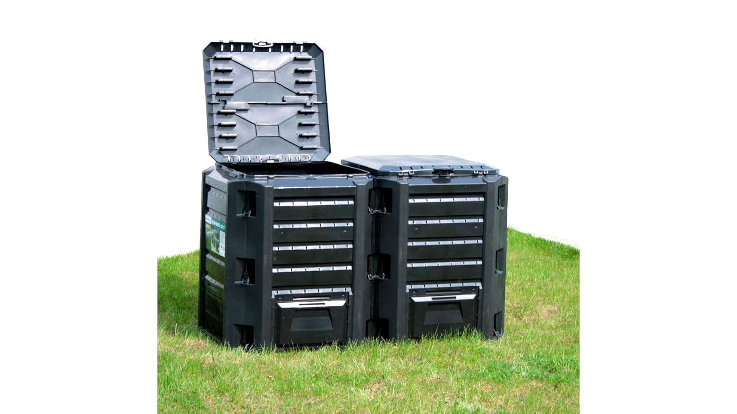 Prosperplast - Compogreen - compostador (800 litros), Color Negro ...