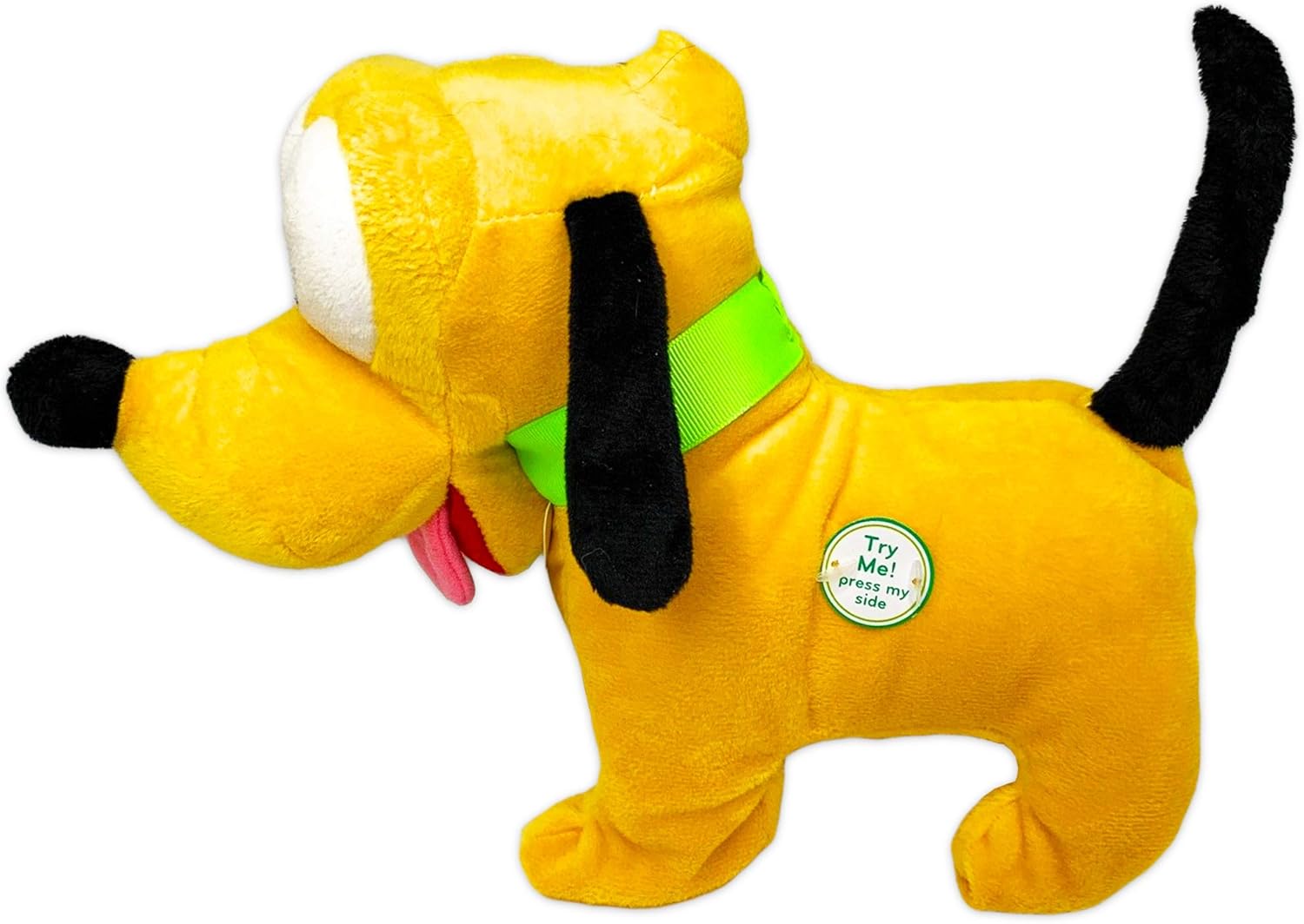 pluto walking dog toy