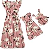 Focamia Mommy and Me Dresses - Family Matching Outfits for Women,Baby Girls - Great for Photos,Vacation and Mother's Day