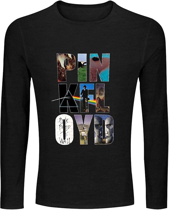 Amazon メンズ Tシャツ 長袖 ティーシャツ ピンクフロイド ロング スリーブ ロンティー ロンtee 長袖tシャツ 無地 厚手 柔らかい 綿 トップス カジュアル インナー 丸首トップス 人気 快適 Tシャツ カットソー 通販