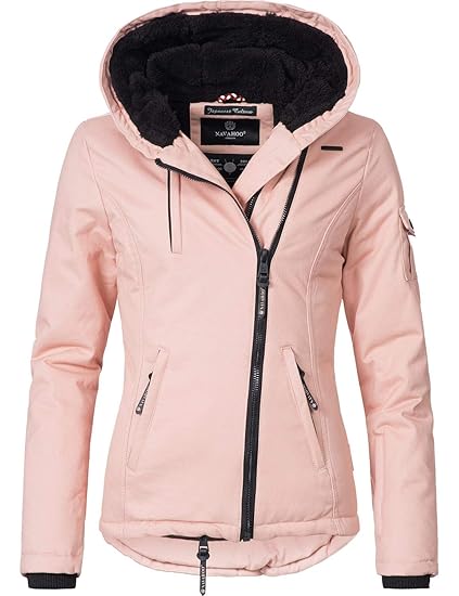 Navahoo Damen Baumwoll-Jacke Winterjacke Goldengel 7 Farben XS-XXL