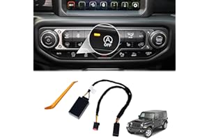 Auto Start Stop Eliminator for 2018-2024 Jeep Wrangler JL & 2020-2024 JT, Engine Start-Stop System Bypass, Automatic Stop-Sta