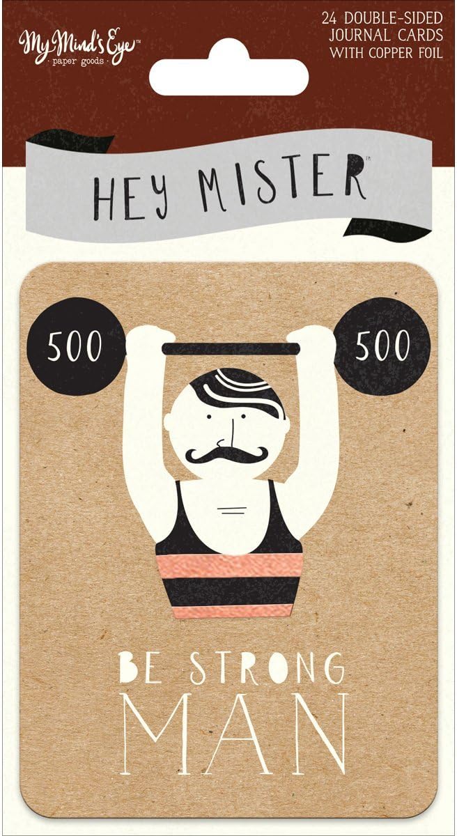 Journaling Cards - Hey Mister - My Mind's Eye