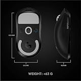 Logitech G PRO X Wireless Mouse HERO 25K Sensor 63g view 8
