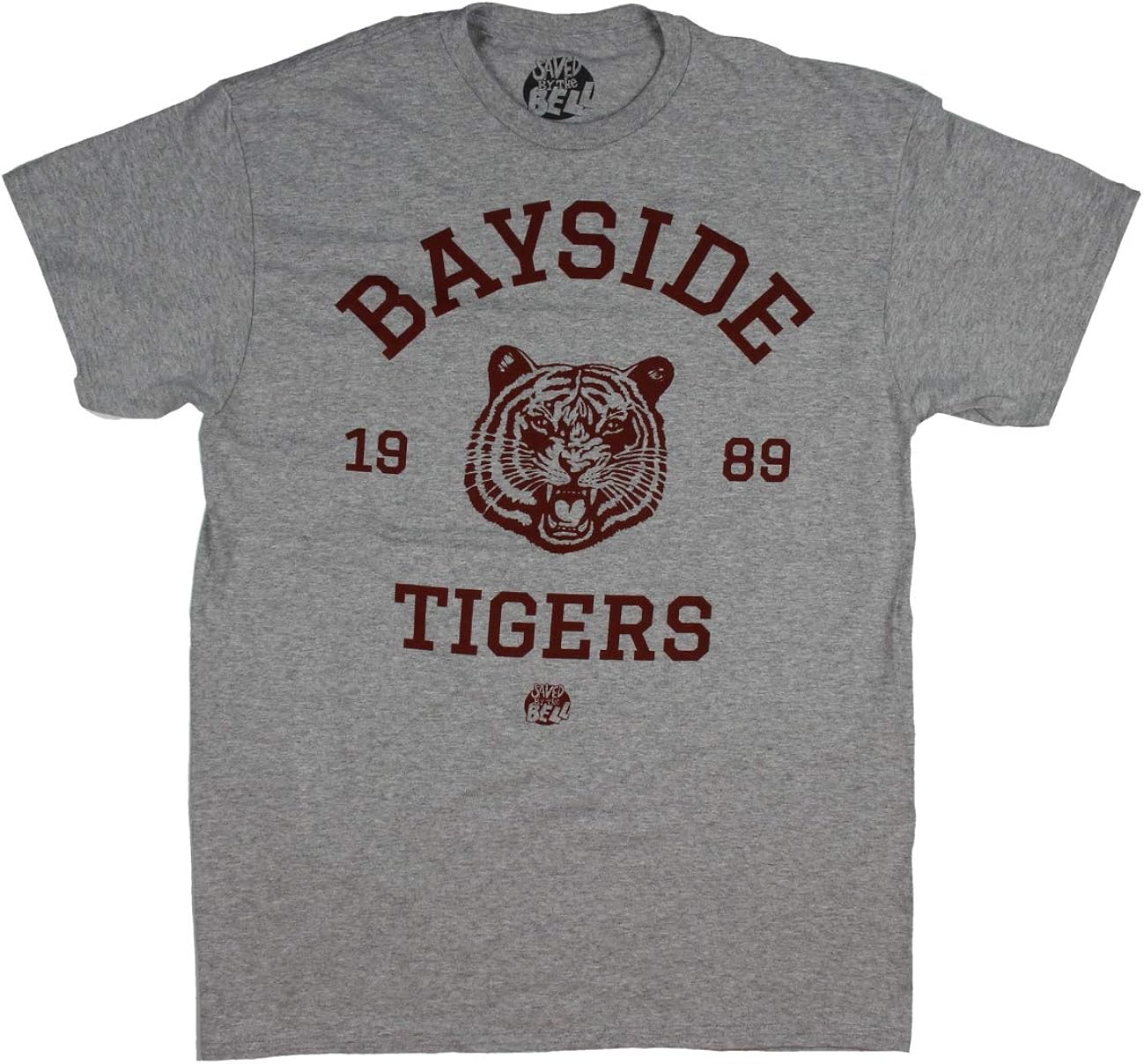 Bayside Tigers T Shirt Saved By The Bell High School Zack Morris Screech Costume Newvisagenc Com