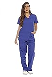 Just Love 22253V-XS Galaxy Blue Women's Scrub