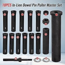 Farpida 95400 ln-Line Dowel Pin Puller Master Set