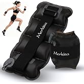 Adjustable Ankle Weights Set, 1 Pair of 1-4 LBS Wrist Weights for Women and Men, Water-Fillable TPU Ankle and Wrist Weights for Walking, Pilates, Yoga, Barre, Home Workouts