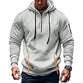 whox Tactical Hoodies For Men Quater Zip Up Pullover Sweatshirt Casual Workout Mens Hoodies with Pockets