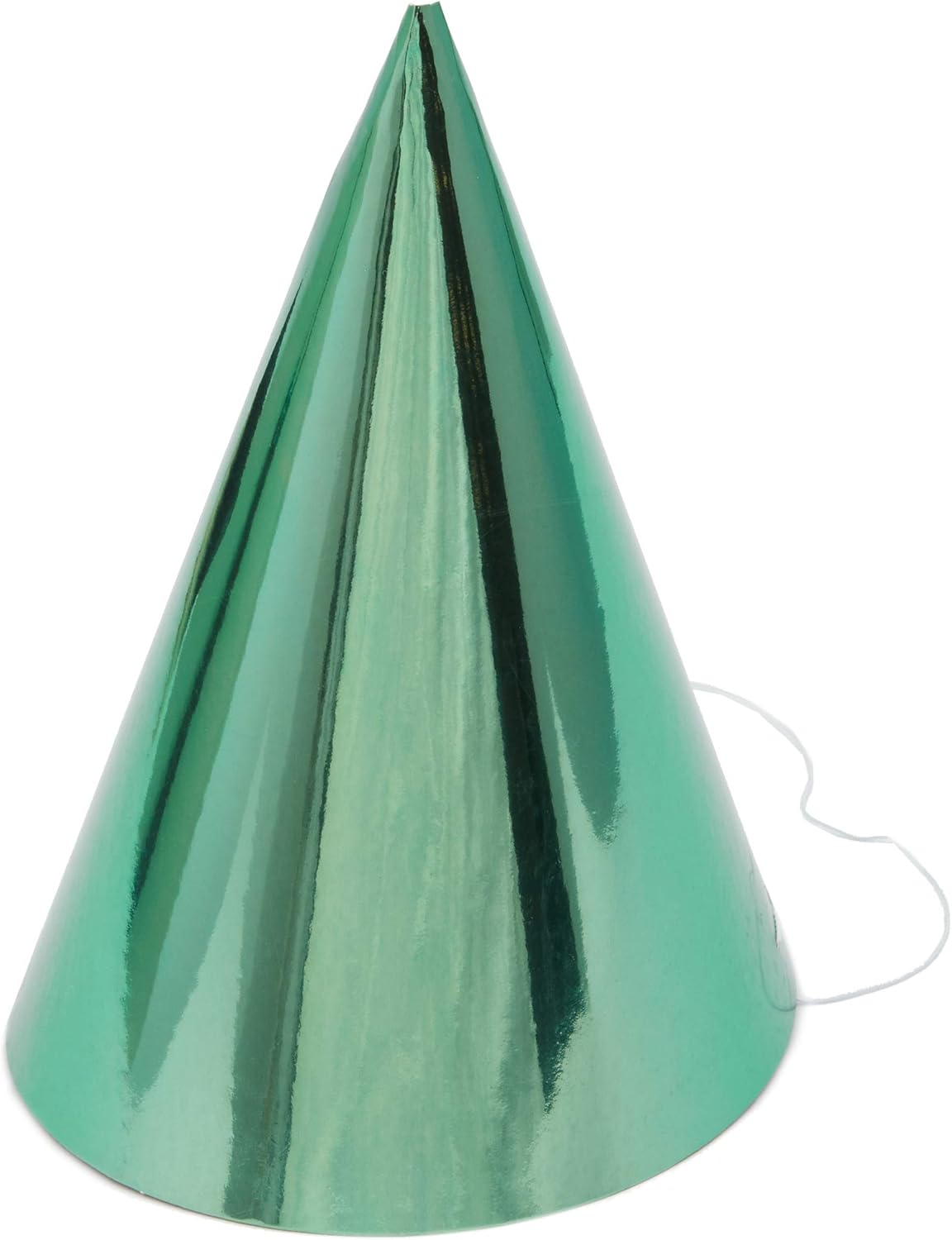 Cone Party Hats, Metallic Foil (4.8 x 6.8 in, 50-Pack): Health & Personal Care