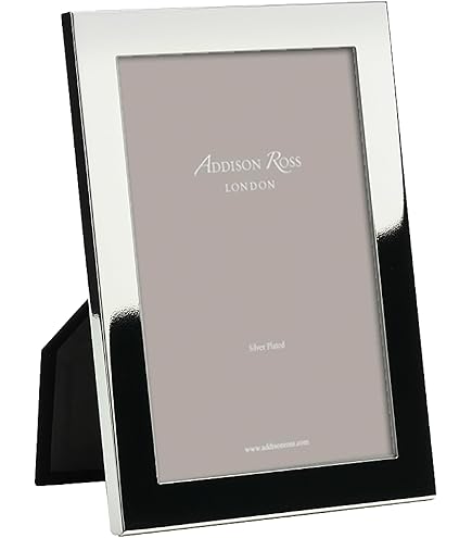 Amazon.com - Addison Ross, Photo Frame, 5x7, Silver Plate 15mm