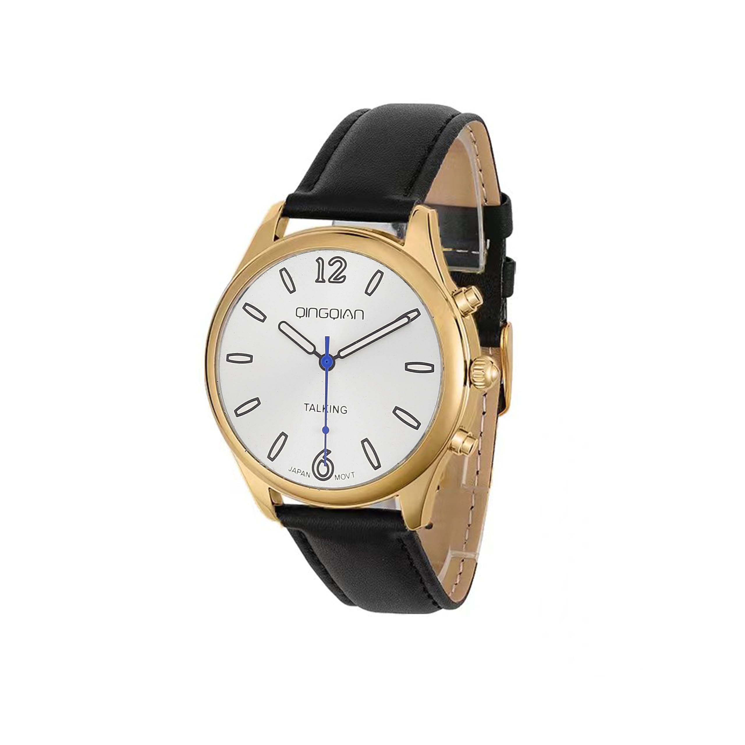 QINGQIAN English Voice Talking Watch for Blind,Visually impaired or Elderly