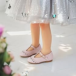 Tegeek Girls Toddler/Little Kid Mary Jane Flats