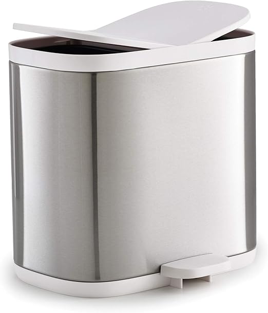 Amazon Com Joseph Joseph Split Step Trash Can Recycle Bin Dual