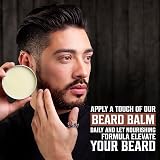 Viking Revolution Beard Balm 4x28g Variety Pack Sandalwood Pine Cedar Bay Rum view 6