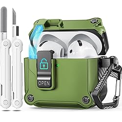 Case for AirPods 4th Generation Case with Cleaner