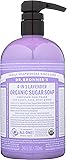Dr Bronner Organic 4-in-1 Sugar Lavender Pump