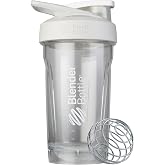 BlenderBottle Sport Flip Tritan Shaker Bottle 24 oz White