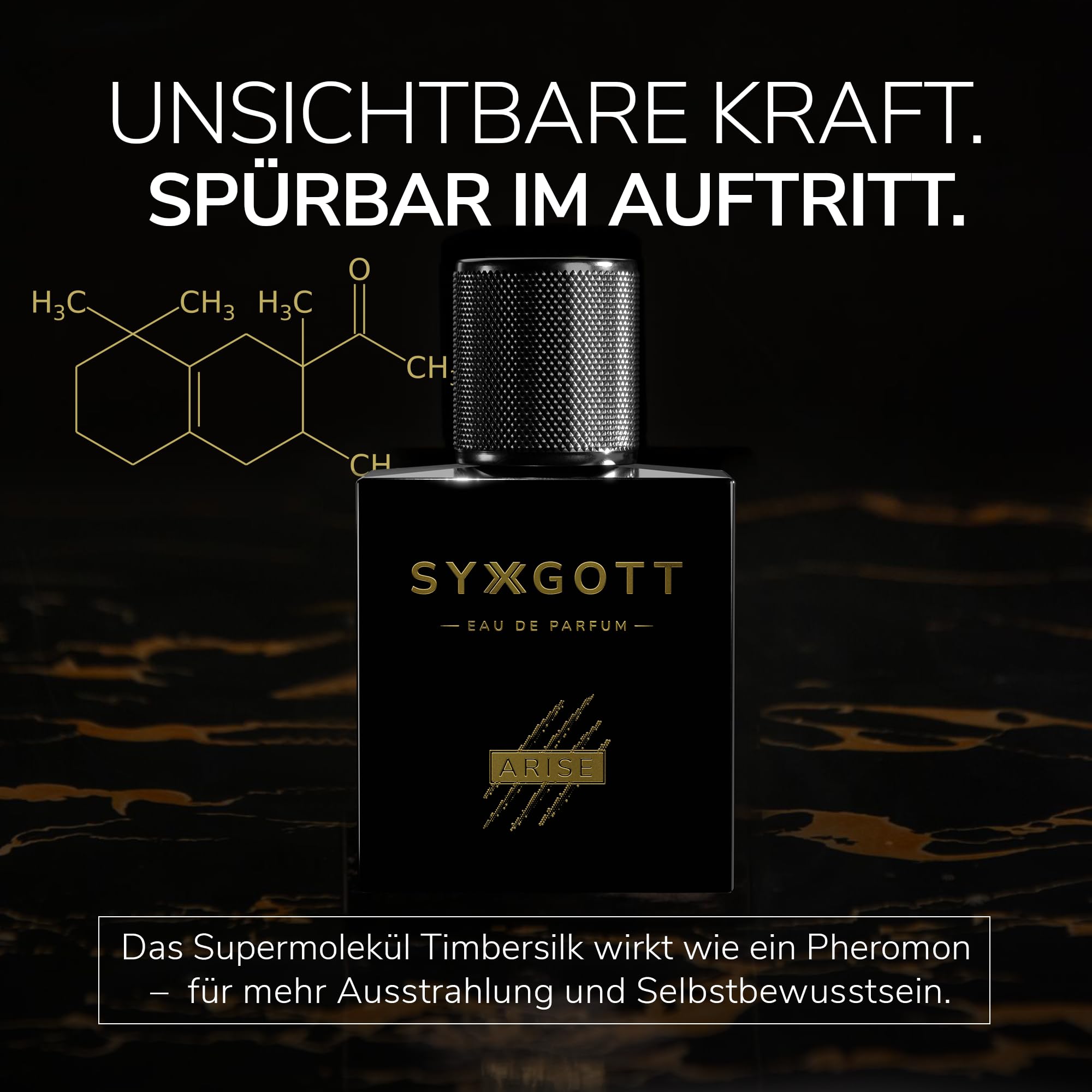 SYXGOTT ARISE Männerparfum mit Pheromon Öl | Eau de Parfum für Herren | Parfumprobe gratis | frisch und fruchtig | perfekter Frühling & Sommerduft 3