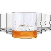 Unbreakable Rocks Whiskey Glass – Set of 6, 12.5oz, Dishwasher Safe, BPA-free Tritan, Clear Double Old Fashioned Glasses, Shatterproof for Indoor, Outdoor, Everyday Use. Reusable, Made in the USA