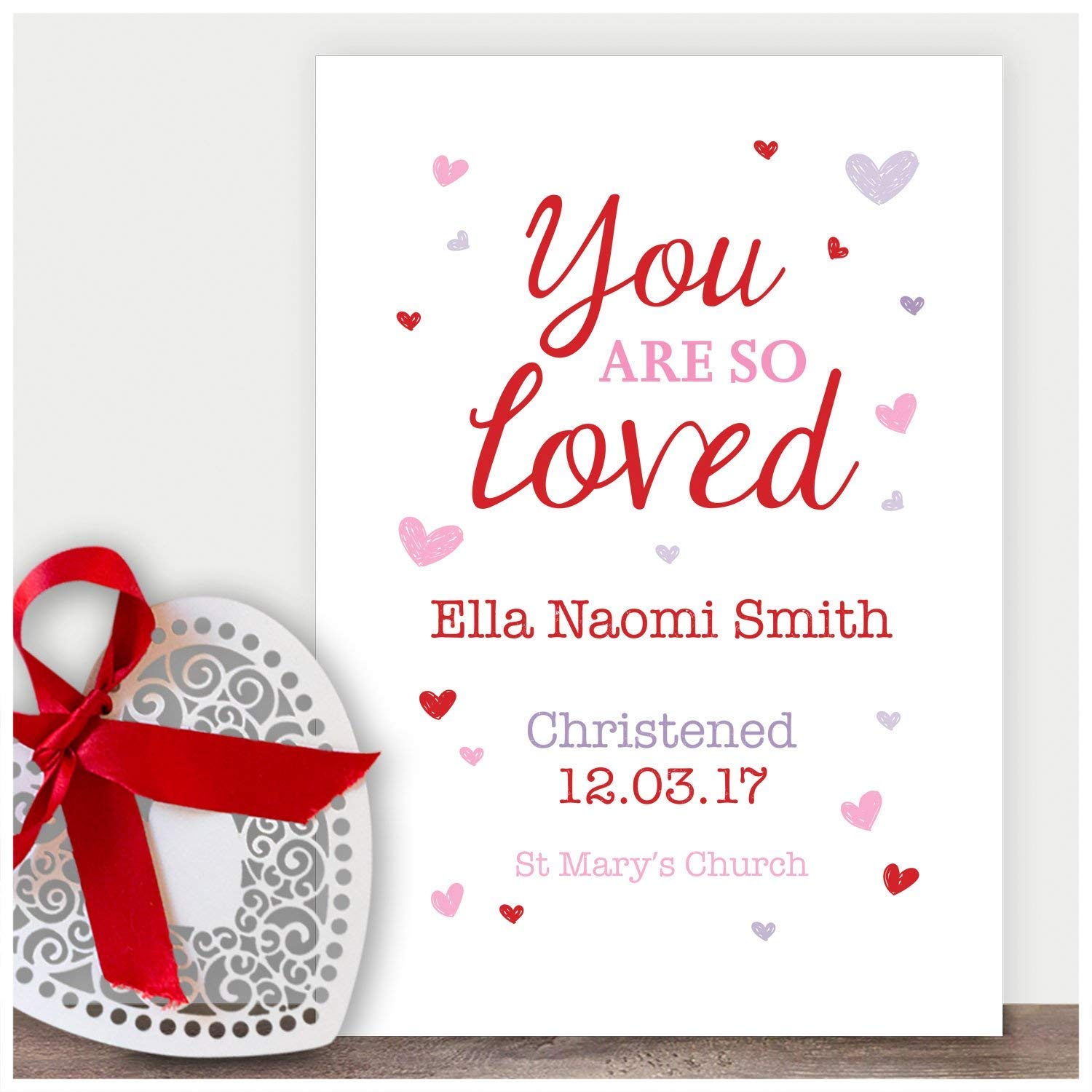 personalised christening gifts