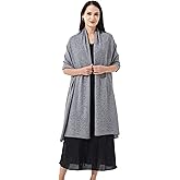 RYYOYY Soft Cashmere Blend Wrap Chic Scarf Stole for Women Wayfarer Travel Extra Large 87"x28"