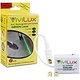 ViviLux 3-in-1 Rechargeable Green Laser System for Sewing & Quilting – Adjustable Line, Crosshair, and Dot Laser Heads, Hook and Loop Tape Mount