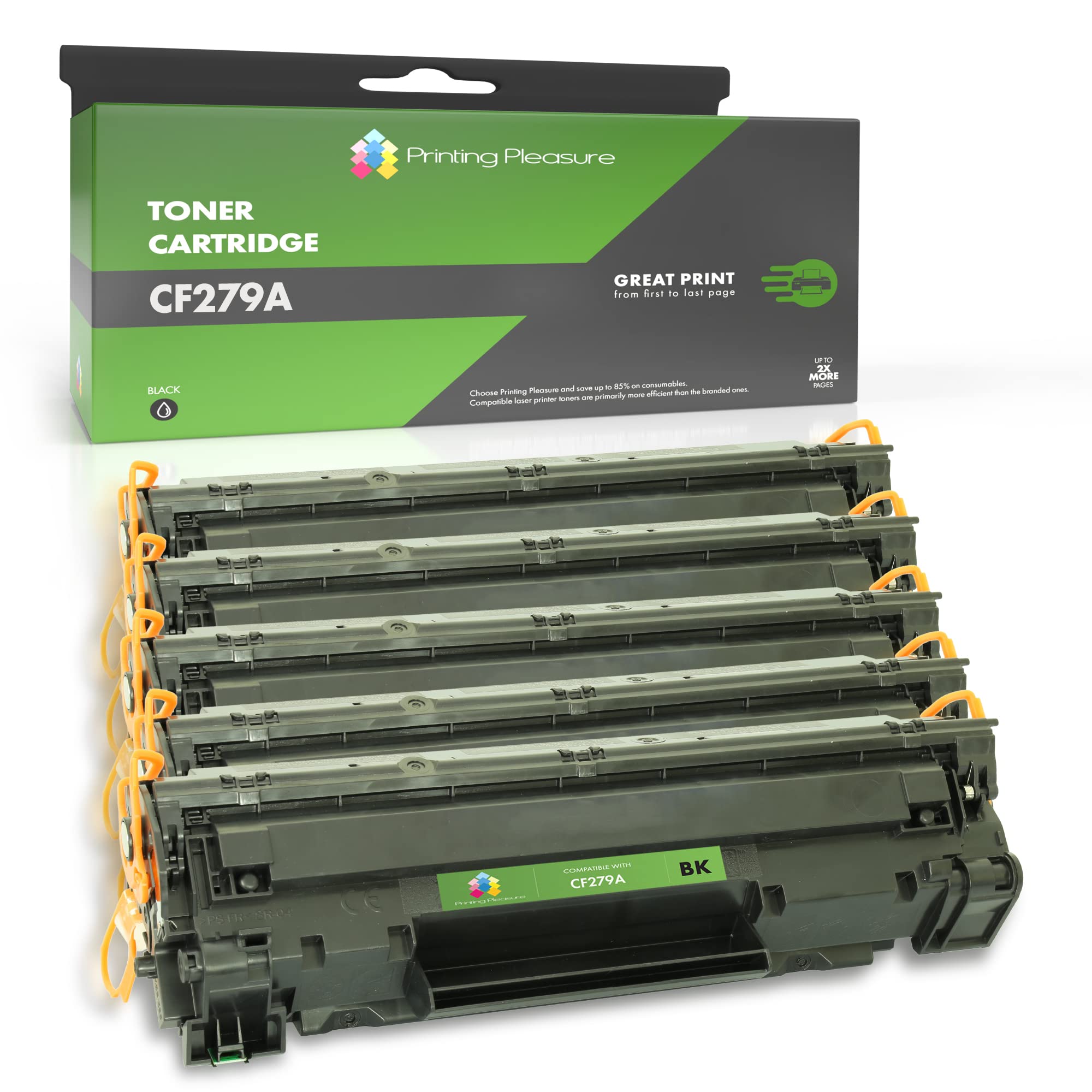Printing Pleasure 79A 279A Replacement for HP CF279A Toner Cartridge Compatible with LaserJet Pro M12w M12a MFP M26A MFP M26nw 5 Black