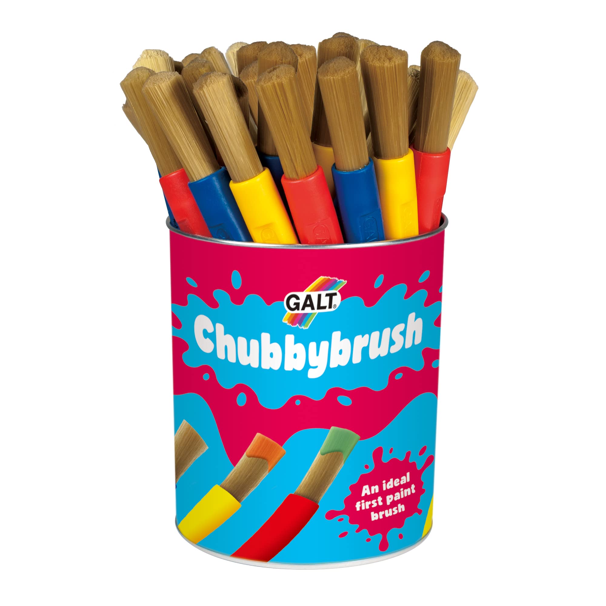Galt Toys, Chubby Brush, Paint Brush for Children, Ages 3 years Plus