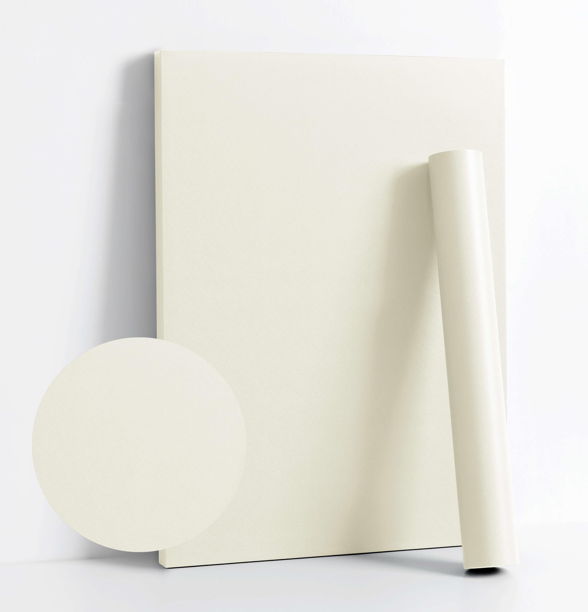 Photo 1 of Dimoon 118''x17.7'' White Peel and Stick Wallpaper Contact Paper Modern Self Adhesive Wall Paper Removable Renter Friendly Textured Solid Color Shelf Cabinet Vinyl Roll (118''x17.7'',Cream White)