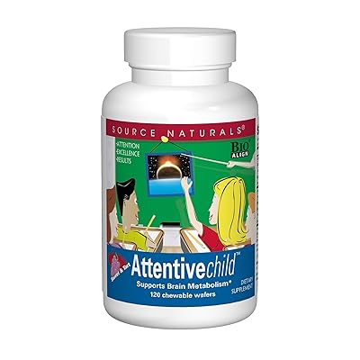 Source Naturals Attentive Child 120 Chewable Wafers