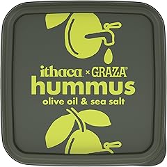 Ithaca x Graza Sea Salt & Olive Oil Hummus, 10oz