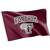 Desert Cactus Fordham University FU Flag - 3 x 5 Feet Rams Banner, Indoor/Outdoor Durable Fabric, 100% Polyester Design (Style 2)