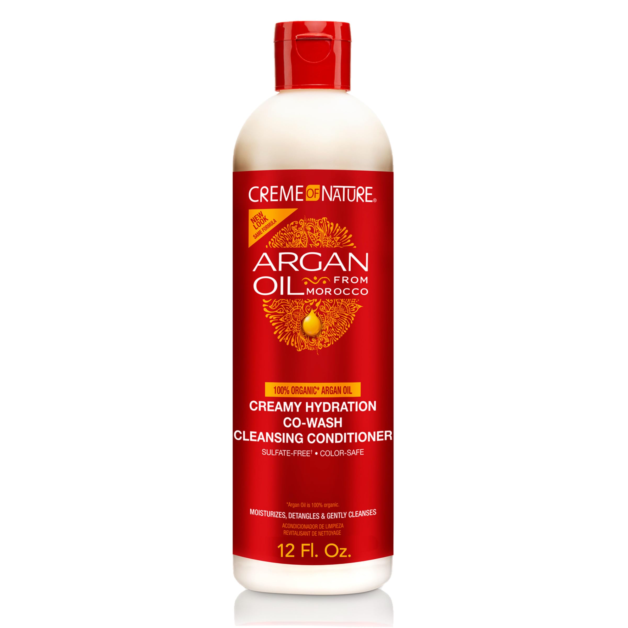 Creme of Nature with Argan Pure-licious co-wash cleansing conditioner 12oz, 12 Ounce