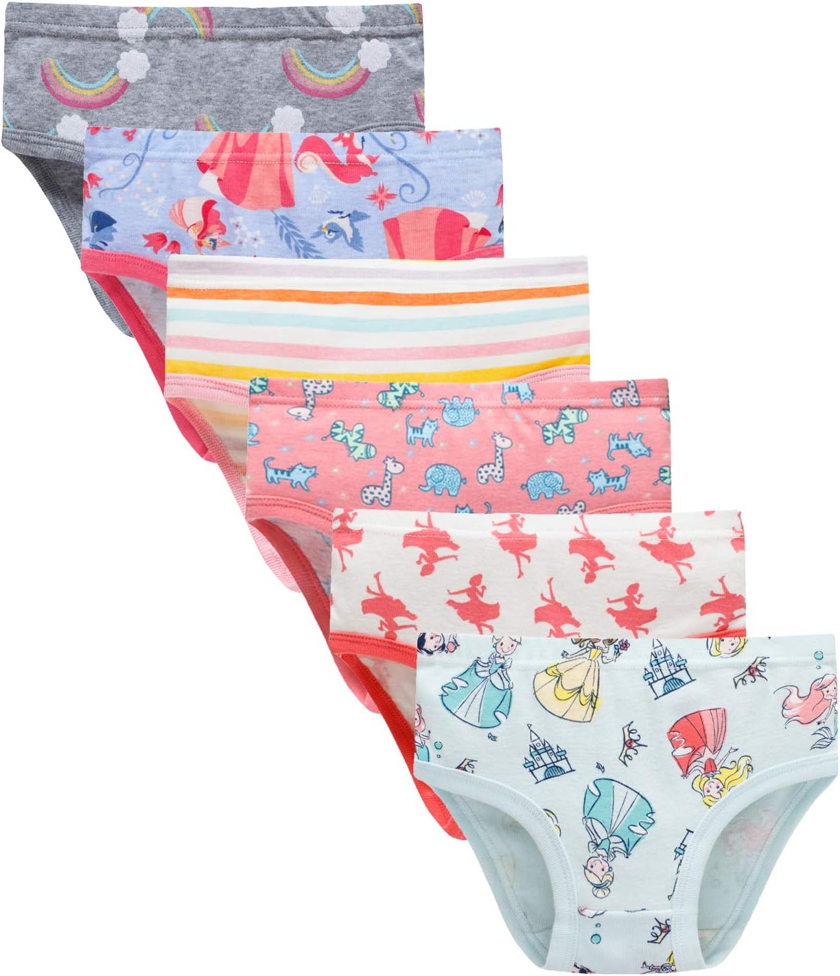 BobokingSoft Cotton Underwear Toddler Girls'Briefs Soft Undies