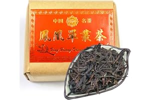 FullChea - Dan Cong - Oolong Tea Loose Leaf - Chaozhou Phoenix Tea Mountain Oolong with Sweet and Orchids Aroma - Health Tea (125g / 4.40oz)