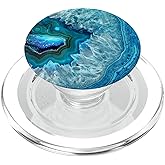Turquoise Blue Teal PopSockets PopGrip for MagSafe