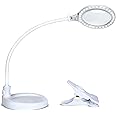 Brightech LightView Pro Flex 2 in 1 Magnifying Desk Lamp, 1.75x Light Magnifier, Adjustable Magnifying Glass with Light for Crafts, Reading, Close Work