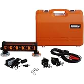 Johnson Level &amp; Tool 40-6791 Machine Mountable 360 Degree Detector with Clamp and Magnet, 360&deg;, Red Beam, 1 Laser Detector