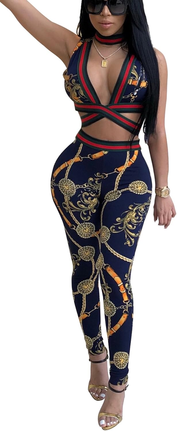 bandage bodycon jumpsuit