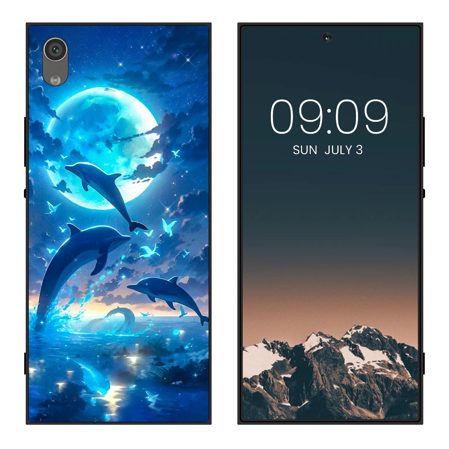 WUACYEAMING for Sony Xperia XA1 Cute Case,Soft