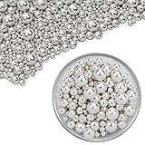 Dazzjoy Silver Pearl Sugar Candy Sprinkles, Mix
