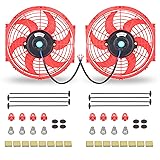 FGJQEFG 10 Inch Universal Slim Fan Push Pull