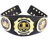 Championship Belt - Football Baseball Softball Soccer Basketball Esports Fantasy Sports Hockey Wrestling Boxing High School College Class Tournament or League Winner Youth Champion Belt