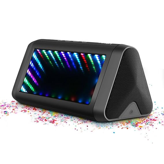 Bluetooth Lautsprecher, ELEGIANT 20W Wireless 4.0 Lautsprecher LED Stereo Boombox Kabellos Boxen tragbarer wasserdichter mit 