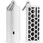 Protective Cover Carrying Silicone Case for Sonos Roam 2 / Sonos Roam, Speaker Pouch Sleeve Protector Cover Travelling Case for Wireless Bluetooth Speaker (Grey)