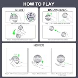 XINHOME Flying Ball Orb Toys 2026 RGB LED USB Rechargeable Indoor Drone view 8
